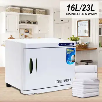

23L AU/US UV Light Electric Towel Warmer Towel Disinfection Cabinet Sterilizer Facial Salon Spa Towel Machine Hot Towel Cabinet