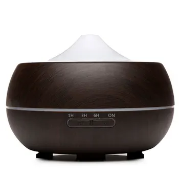 

300ml USB Electric Aroma Air Diffuser Wood Ultrasonic Air Humidifier Essential Oil Aromatherapy Cool Mist Maker For Home