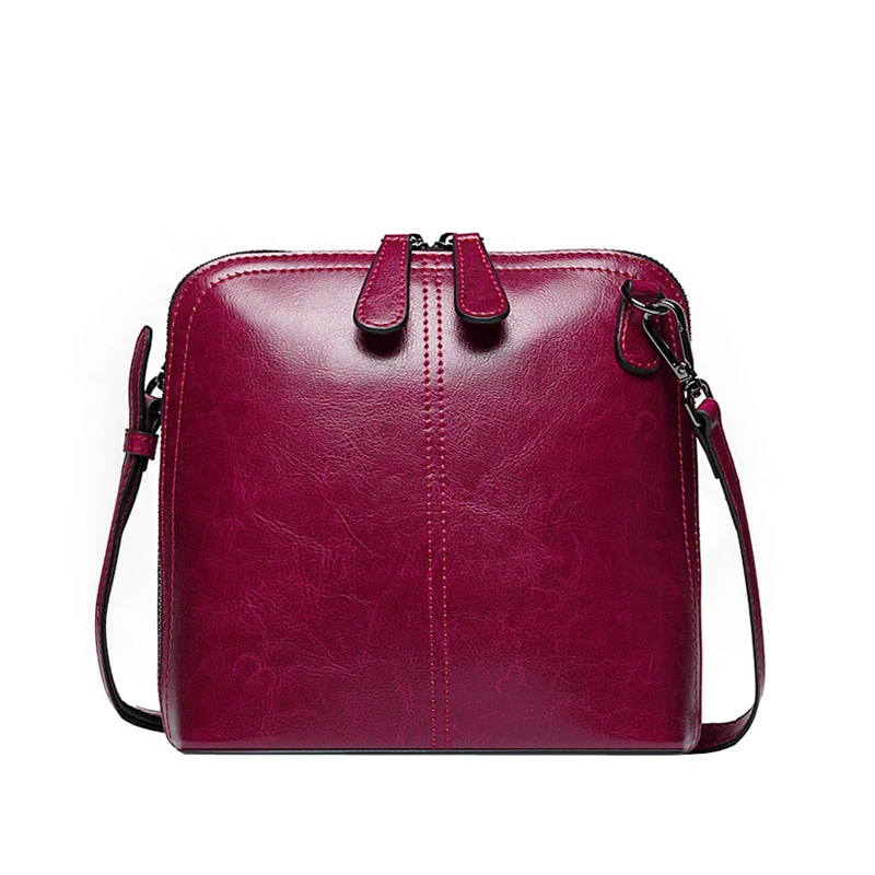 

Fashion Genuine Leather Shell Women Shoulder Bag Luxury Brand Bag Women Messenger Bag Famous Designer Brand Women Crossbody Bag