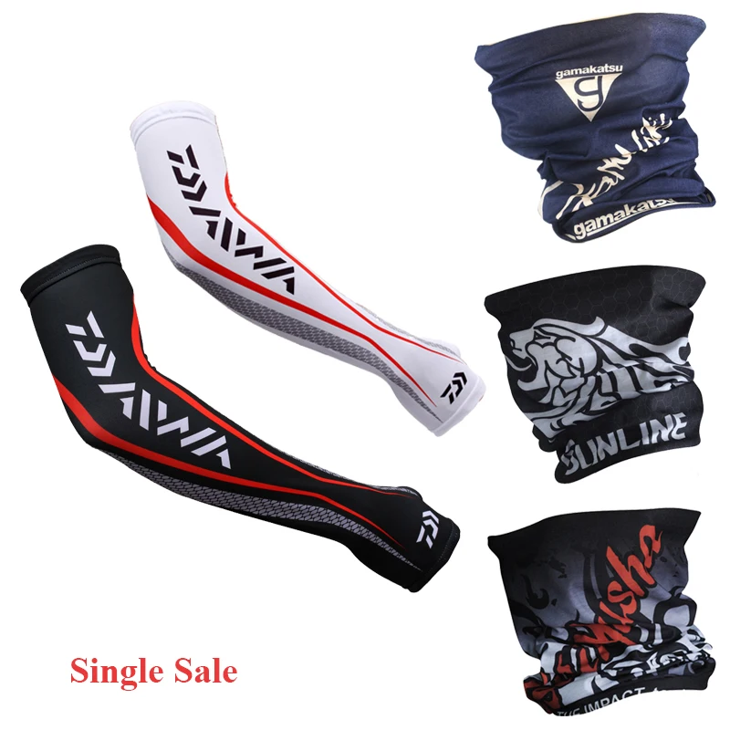 

Outdoor Breathable Windproof Fishing Scarf Neck Collar UV Protection Arm Sleeves Cycling Magic Face Mask Cycling Scarf Pesca