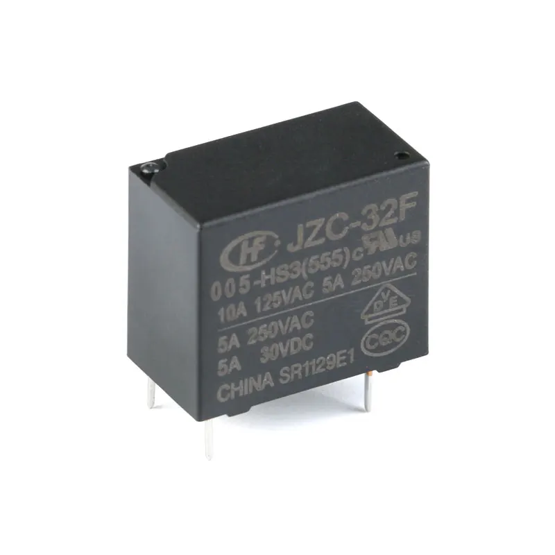 1 шт. реле питания HF32F JZC 32F 005 HS3 012 5A 250VAC 4PIN 5В 12В 24В|Реле| |