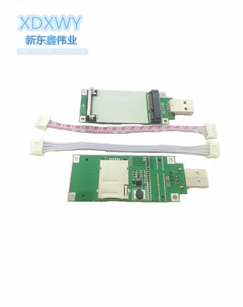 

The new Mini PCIe to USB adapter is suitable for UC20EB EC25 SIM5320E SIM7100E SIM7000E EC25-E 3G、4G、5G WWAN and WiFi (USB type)