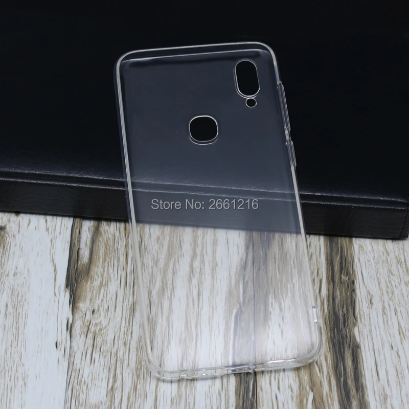ДЛЯ vivo V11 V11i Ультратонкий Мягкий ТПУ силиконовый прозрачный защитный чехол для