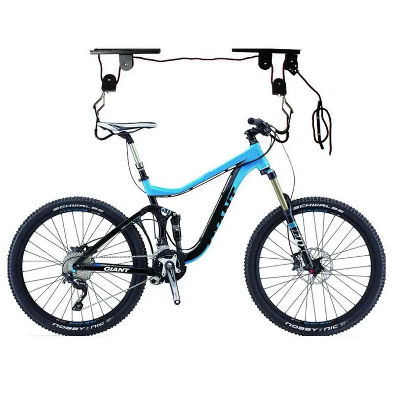 

Bike Display Stand/Bicycle Hook 45 Lbs Strong Bicycle Elevator Lift Mounted On Roof Lifting Garage Storage Pulley Rack Lifting