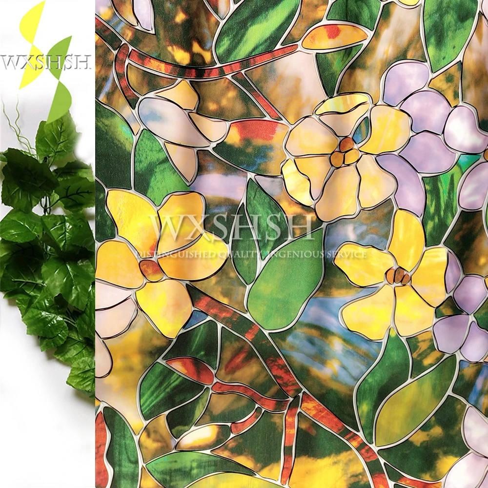 Banyak Model High End Kualitas Perlindungan Privasi Film Kaca Dekoratif Stiker Warna Natal Self Adhesive Frosted Foil Film Dekoratif Aliexpress