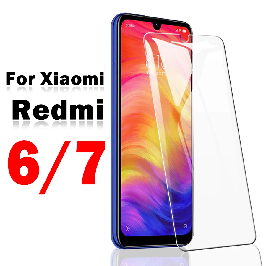 Защитное стекло для Xiaomi Redmi 7 защитное Ksiomi Red Mi 6 4 закаленное Xiaomei Xiomi официальный