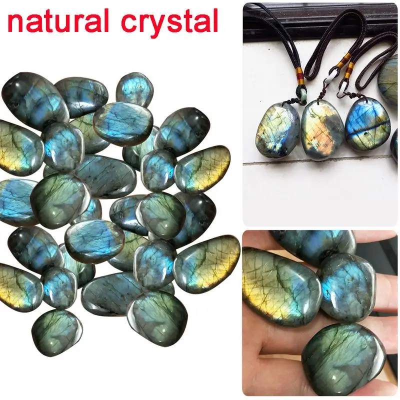 Natural Crystal Moonstone Raw Gemstone Ornament Polished Labradorite Plagioclase Decorating Stone Resembling The Flowing Light Natural Crystal Moonstone Raw Gemstone Ornament Polished Labradorite Plagioclase Decorating Stone Resembling The Flowing Light