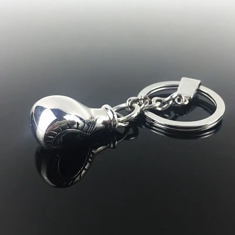 

New Nostalgia Boxing Gloves Key Chain Car Bag Pendant Key Ring Fist Sport Keychain Boxer Golvers Keychain Best Gift Jewelry