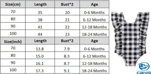 Детский купальник от 0 до 24 месяцев, костюм для серфинга, купальный костюм, ползунки в клеточку для маленьких девочек