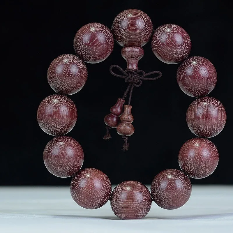 AURAREIKI Violetwood натуральный буддийский деревянный браслет из бисера для йоги