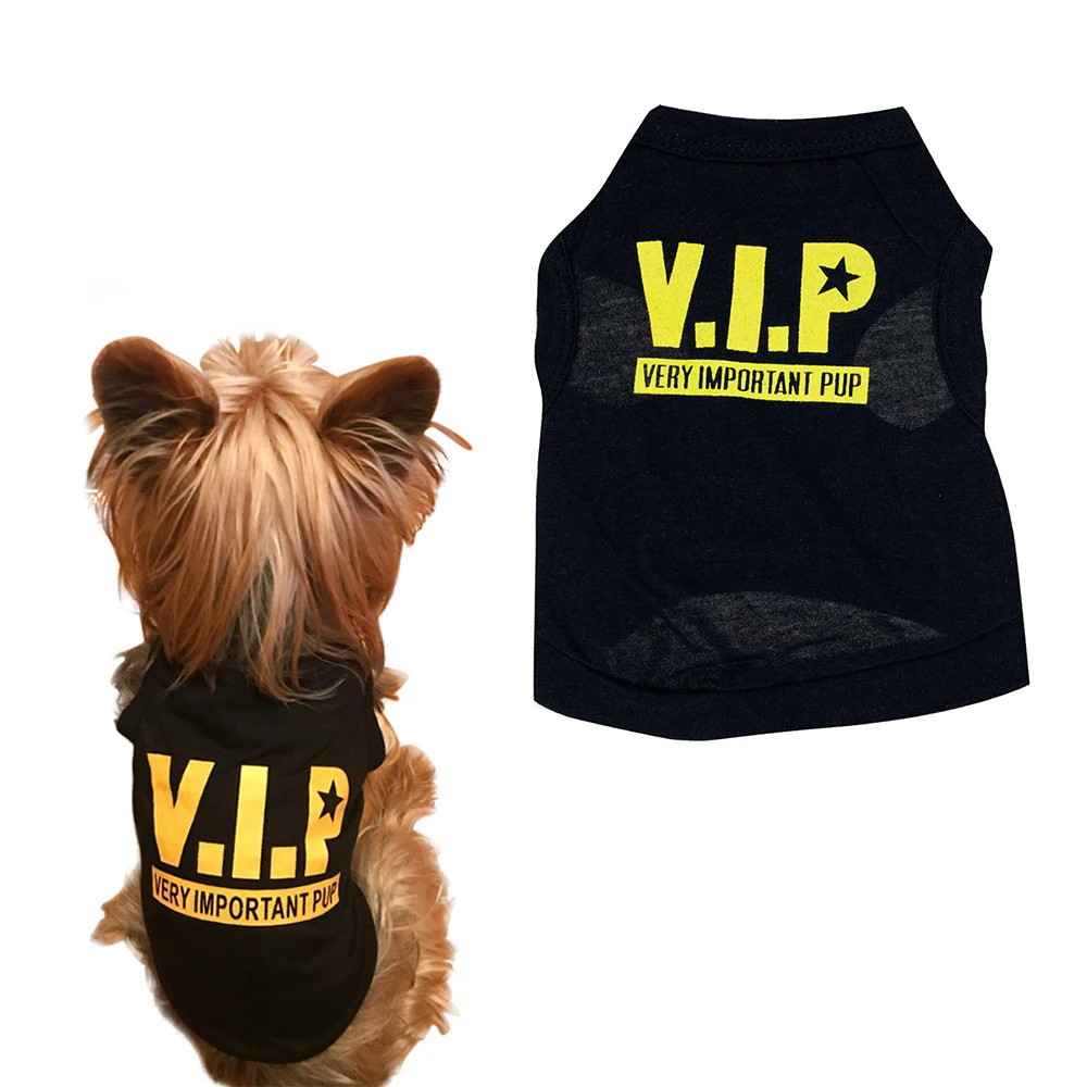 Cute Spring/Summer Pet Dog Vest T Shirt Security Dog Shirt S L Pet