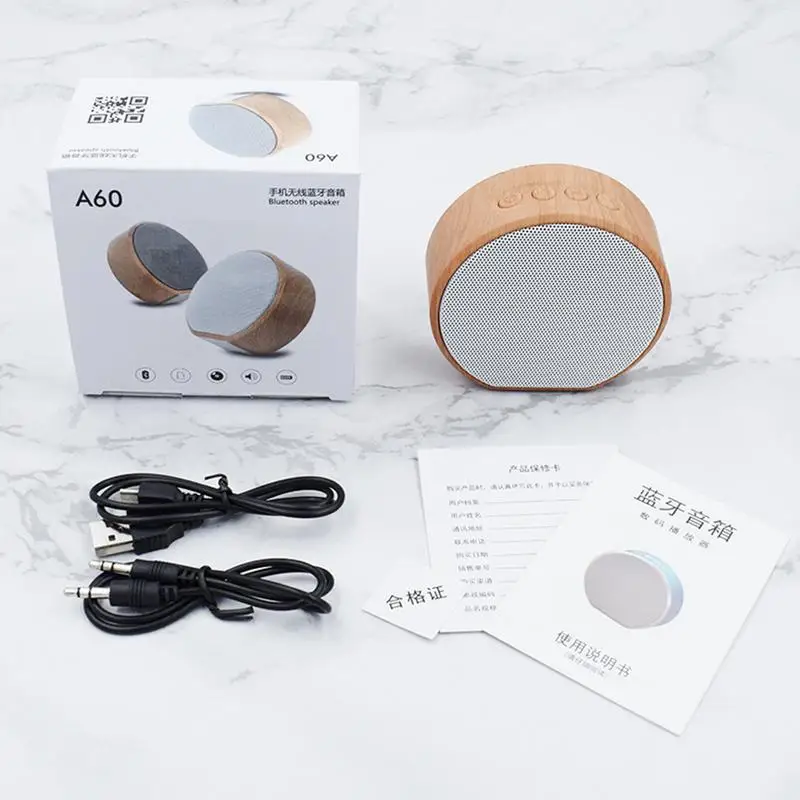 Bluetooth беспроводной переносной динамик ретро дерево автомобиль открытый