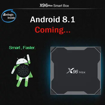 

Factory Cheapest X96MAX AmlogicS905x2 Android TV Box 2GB/4GB 16GB/32GB/64GB Android 8.1 OTT TV box