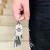 Vnox Classic Key Chain Ring for Men Smooth Surface Never Fade Stainless Steel Keychain TO HUSBAND Love Expression Custom Gift ► Photo 2/6