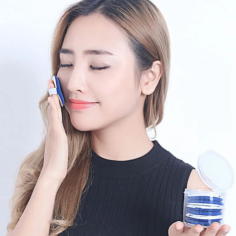 8pcs Makeup Puffs Powder Cream Applicator Sunscreen Concealer
