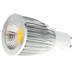 85-265 V GU10 удара 9 W Светодиодный лампочки экономия энергии высокая производительность лампа теплый белый