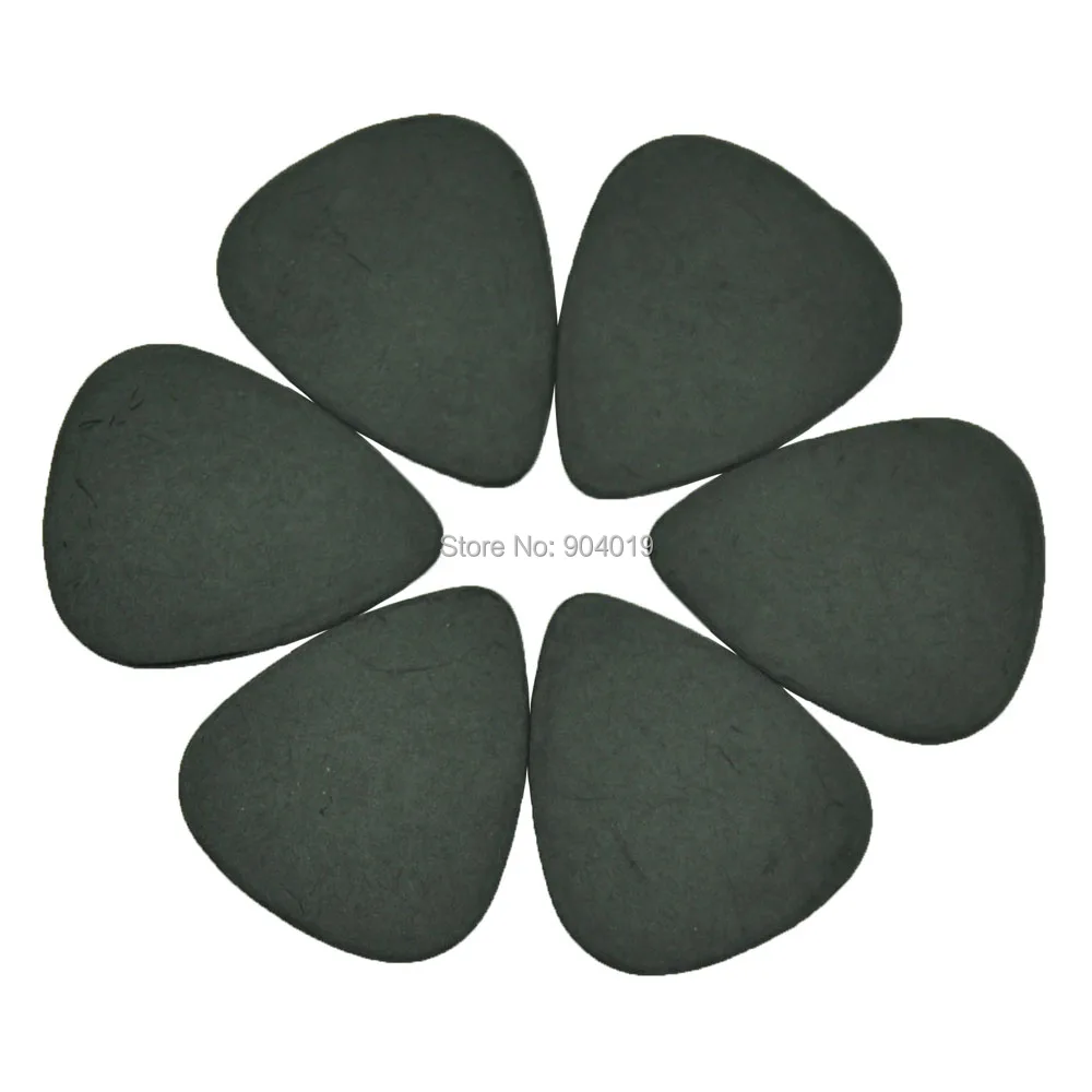 100pcs Heavy 1mm 351 Delrin Guitar Picks Plectrums Black
