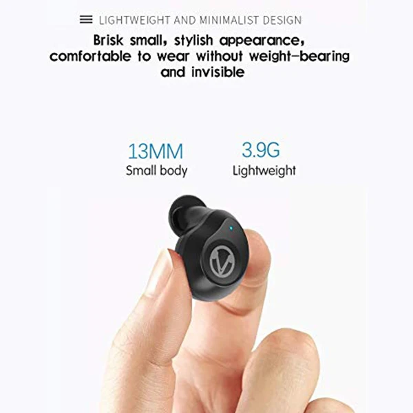 Заводская Водонепроницаемая bluetooth гарнитура Сверхлегкая стерео 5.0TWS