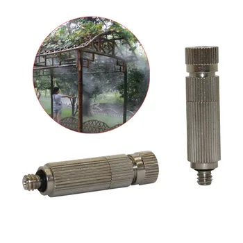 

20~90 Bar High Pressure Mist Nozzle Stainless Steel Sprinkler For Misting System Plant Cooling Fog Sprayers With Net Filter 3pcs