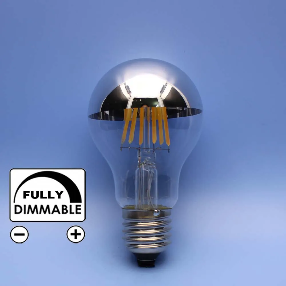 Dimmable A60 E27 Edison Bulb 6W LED Light Bulb Incandescent 