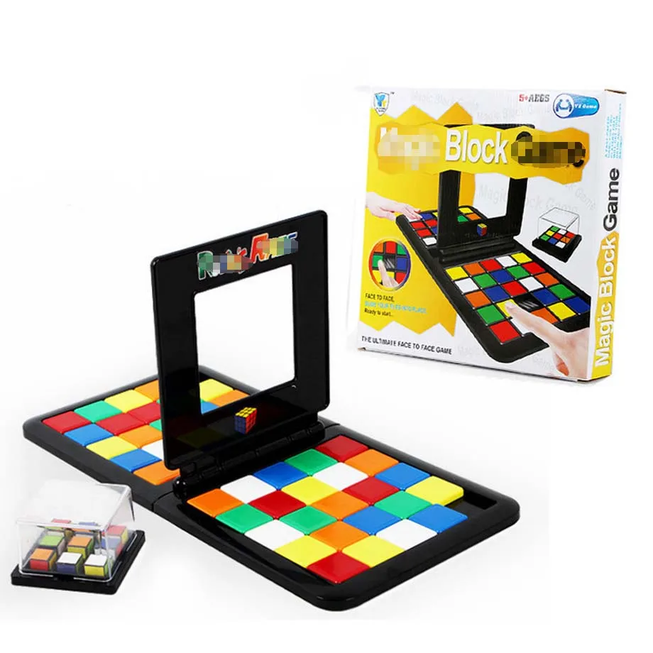 

Magic Block Game Race Board Game Parent-child Activity Ultimate Strategy Board For Kids Funny Family Party Games Birthday Gift