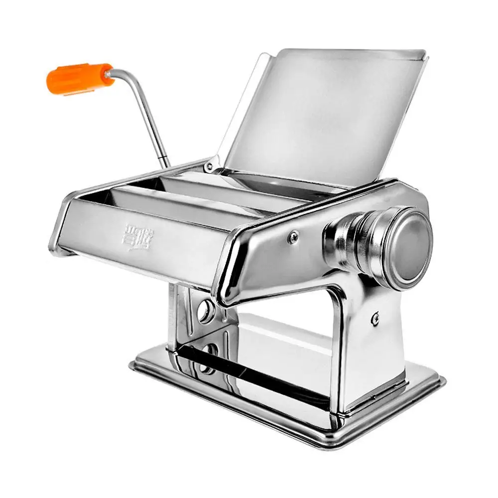  Kitchen Pasta Maker Machine Pasta Kneading Machine Adjustable Thickness Settings Spaghetti or Fettu - 32955554953