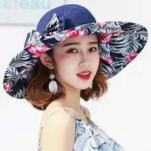 Chapéu de verão reversível para mulheres, aba supergrande, boné de praia, chapéu de sol feminino, estilo inglaterra, meninas, arco, chapéu fedora