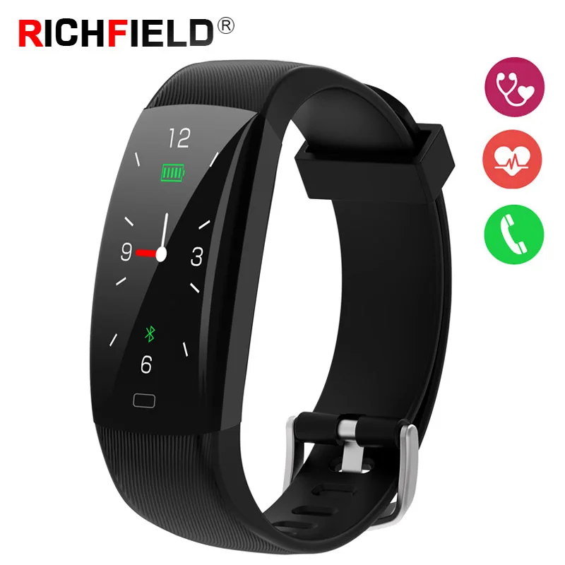 

F64C Smart Bracelet Heart Rate Sleep Monitor IP68 Waterproof Pedometer Smart Band Fitness Activity Tracker Wristband Smart Watch