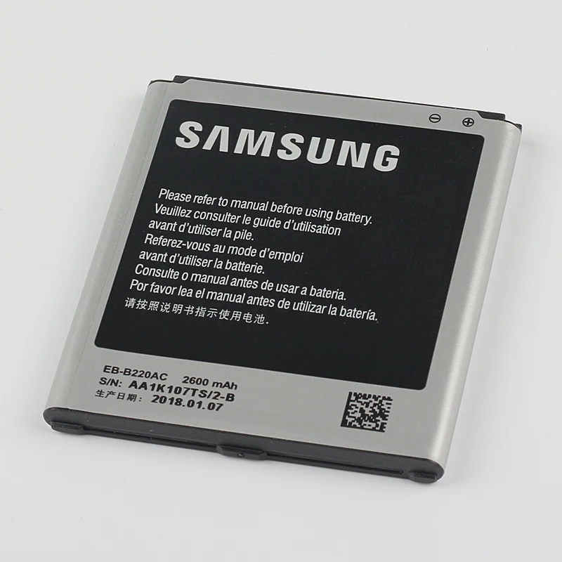 Оригинальный аккумулятор Samsung высокого качества для телефона GALAXY Grand 2 EB B220AC G7108