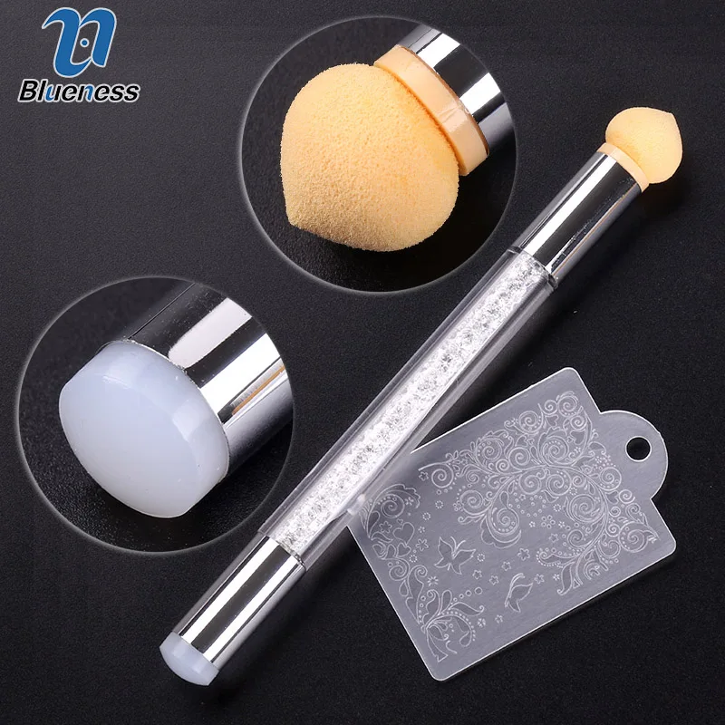 

Blueness 1Pcs Gradient Nail Brush Nail Art Pen Manicure Beauty Manicure Embossing Pen Ombre Acrylic Painting Brush Nail Tool