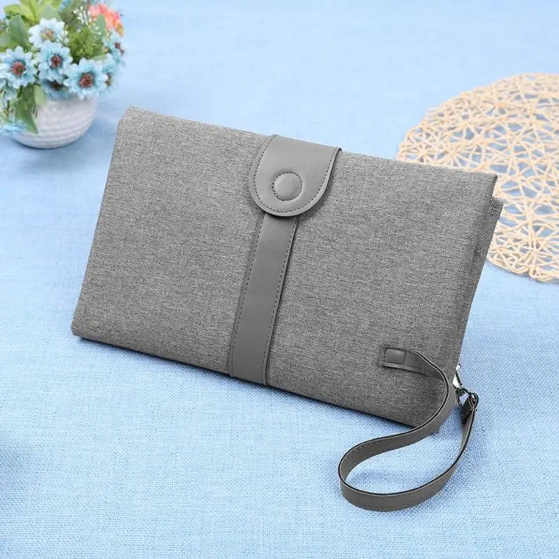 

Portable Baby Diaper Changing Mat Foldable Floor Play Pad Waterproof Travel Nappy Change Pad Baby Diapering Care Prop Diaper Mat