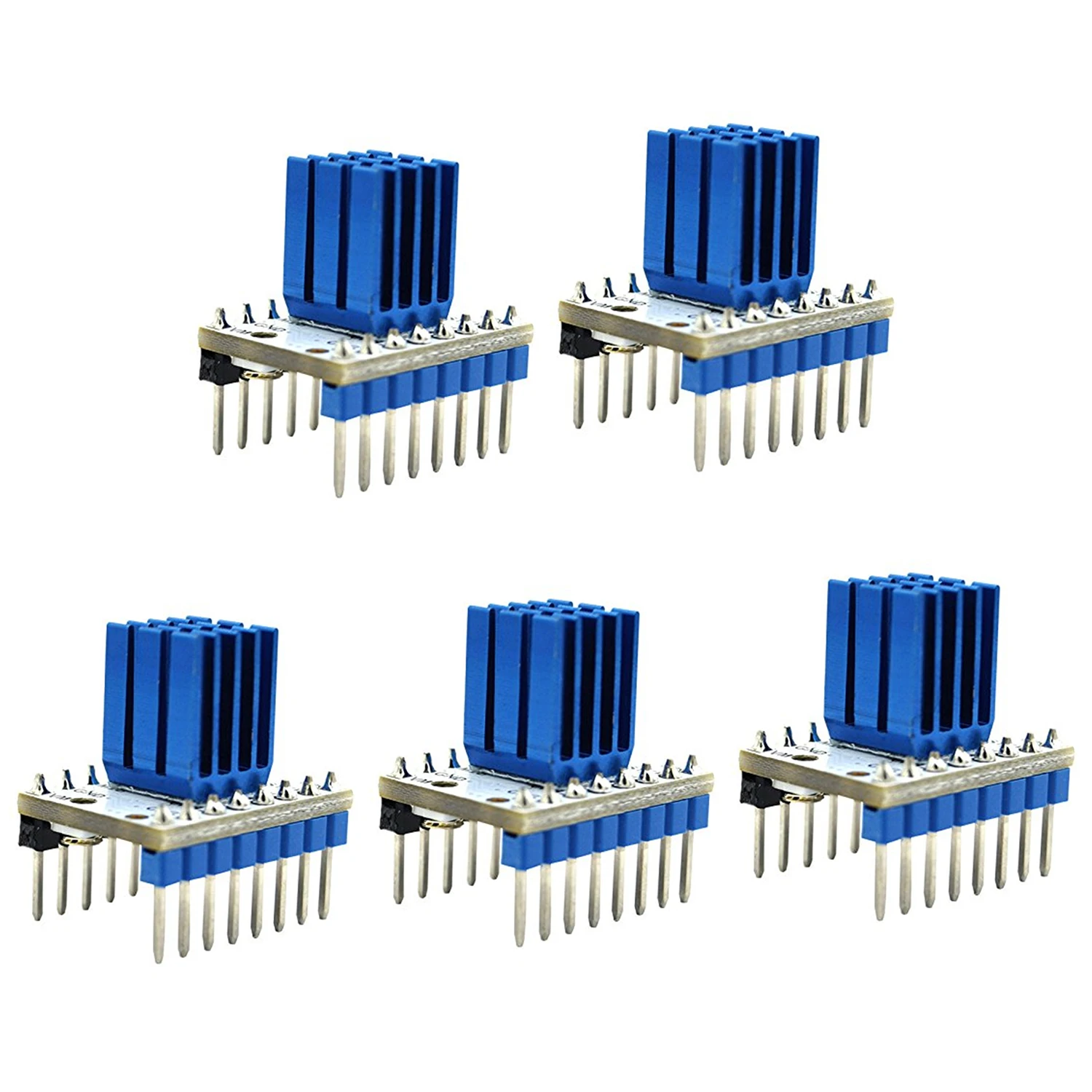 

MOOL 5pcs/lot 3D Printer Parts MKS TMC2100 V1.3 Stepper Motor Driver Stepstick Compatible with 32 bit Controller Lerdge Mother