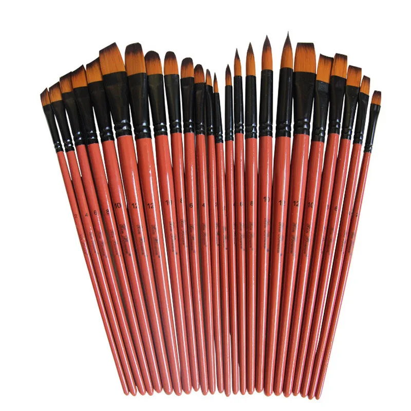 Drawing Art Supplies Painting Craft Nylon Hair Art Model Paint By Number Pen Brushes Artist Paint Brushes Set