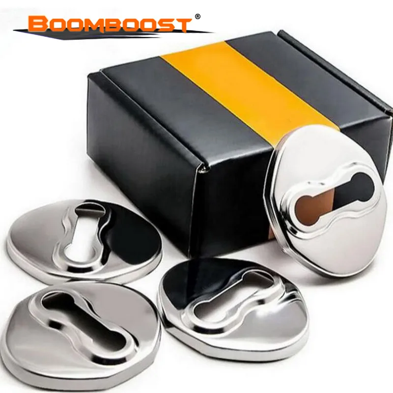 

Door Lock Cover 4 Pcs/Set Stainless Steel Hot Selling Decoration For Mitsubishi Outlander Pajero Galant FORTIS Zinger ASX