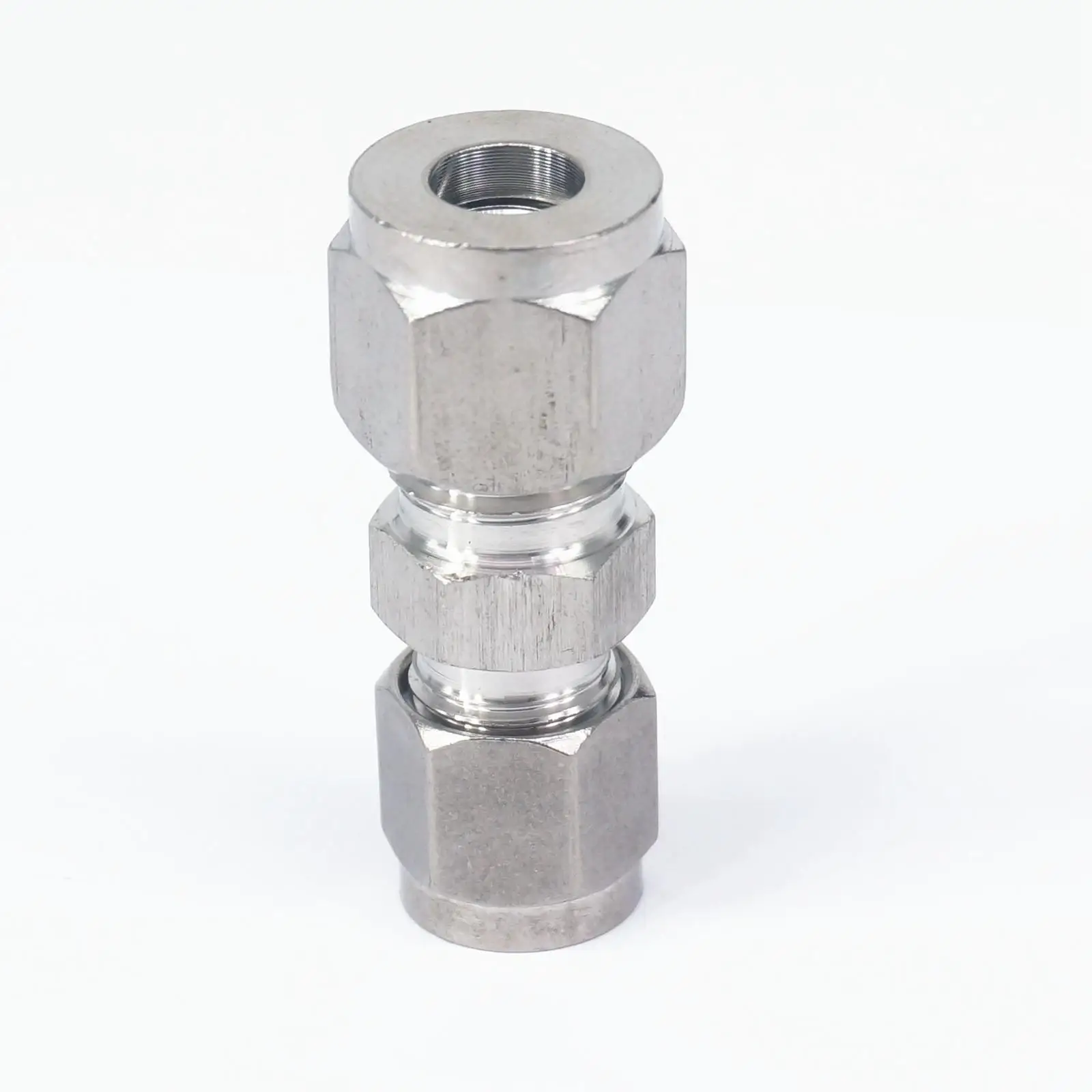 6mm x 8mm Tube OD 304 Stainless Steel Reducer Compression fitting Union