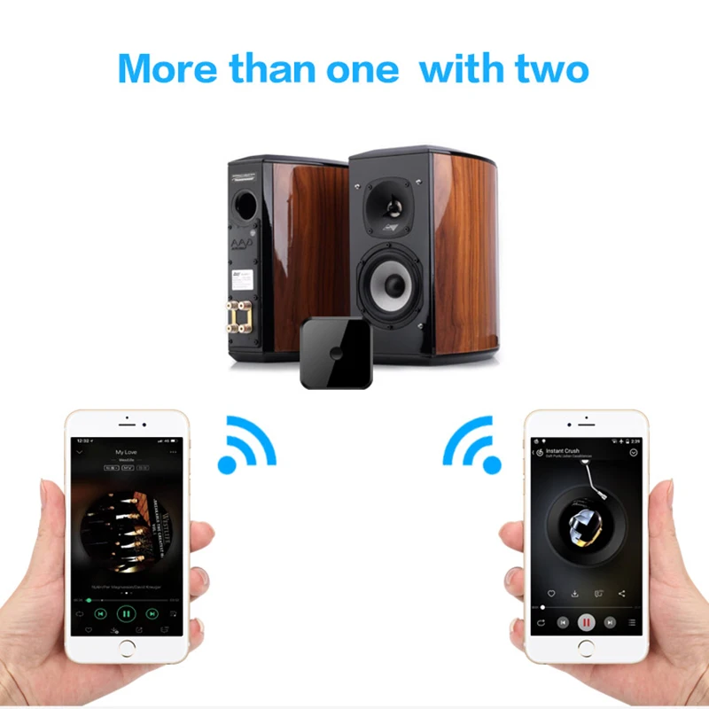 VAORLO APTX HD Senza Fili Trasmettitore Ricevitore Audio Bluetooth 5.0 Wireless Adapter 3.5 millime