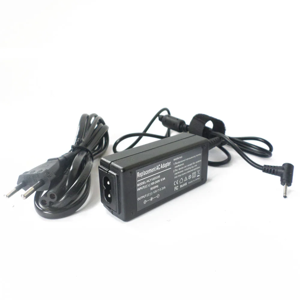 

AC Adapter Battery Charger For Samsung ATIV Smart PC XE500T1C-A01NL ATIV Smart PC 500T 12V 3.33A 40W Laptop Power Supply Cord