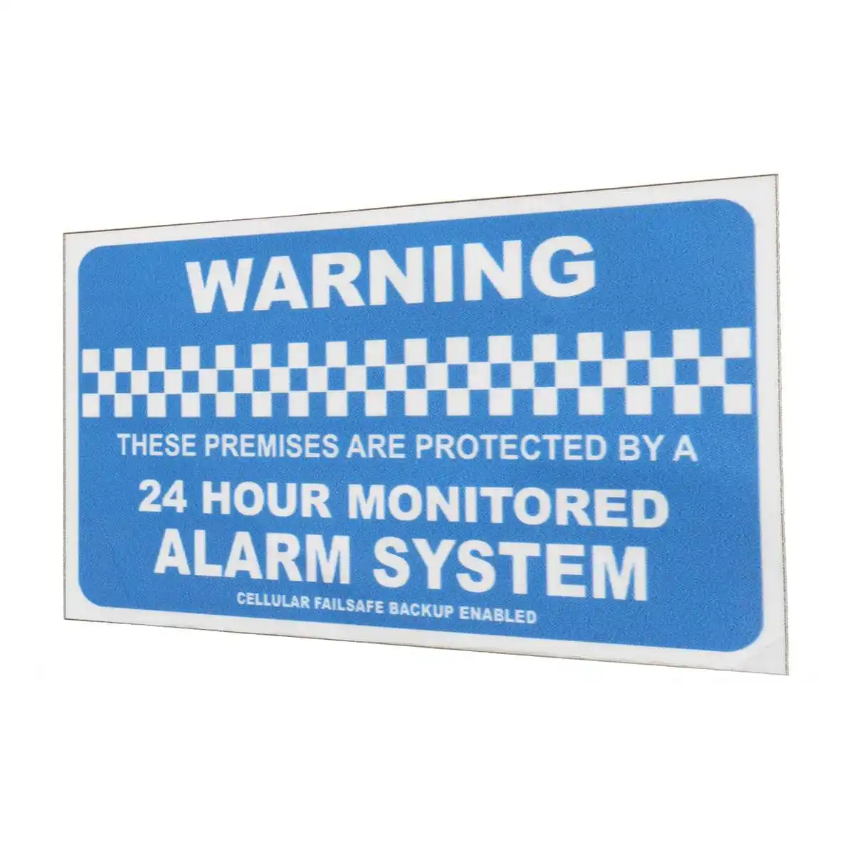 

NEW Monitored Alarm HomeSecurity Warning Sticker PVC Vinyl Sign Decal Car Home or Office