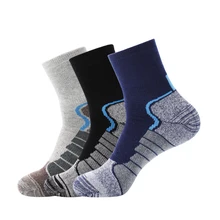 Спортивные уличные баскетбольные носки женские мужские теплые осенне-зимние компрессионные походные носки для верховой езды носки для катания Лыжные носки