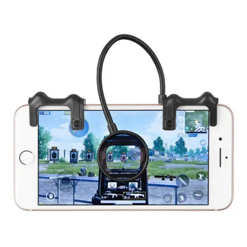 AU L1R1 Gaming Trigger Mobile Phone Fire Button Shooter PUBG Controller V4.0