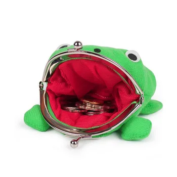 

Coins Change Purse 2020 New Brand Men Women Girl Boy Frog Anime Cartoon Kawaii Cute Wallet Coin Holder Manga Flannel Bag