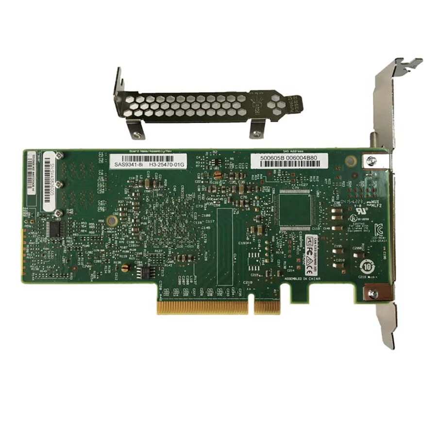 Eastforfuy Avago LSI 9341-8i 12 ГБ/сек. SAS/SATA Управление карты PCIe3.0 X8 чипсет LSI 3008 Hostraid0/1/5/10 8 портов 2*8643