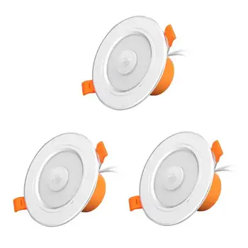 

AC85-265V Human Motion Sensor LED Ceiling Light LED Spotlight Ceiling Restaurant Bathroom Balcony Lamps Spotlight
