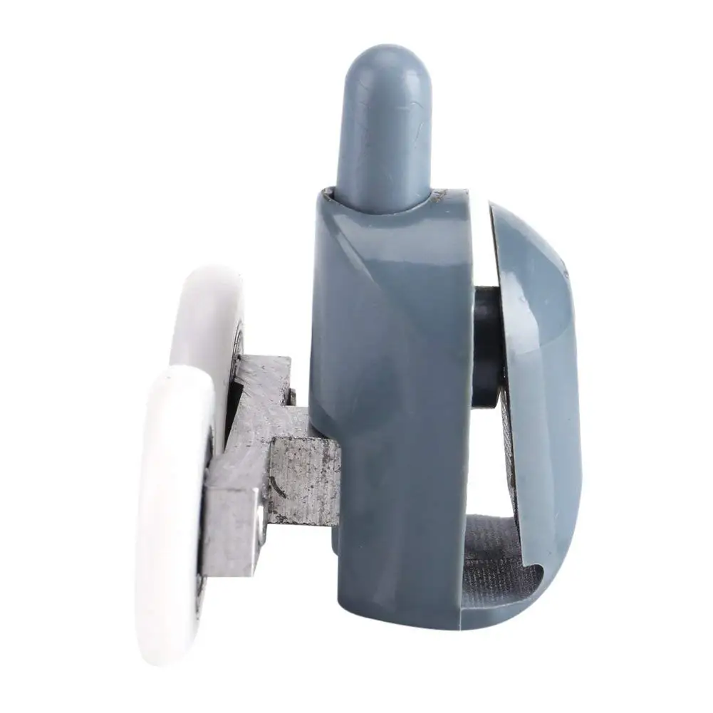 Shower door castors rolls shower door rollers sliding roller guide spare parts glass pulleys wheels 8Pc