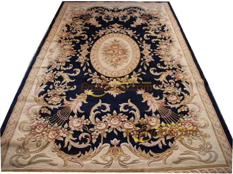 Ковер из шерсти, вязаный ковер для спальни, ковер мандала, ковер для бега, Натуральная Овечья шерсть