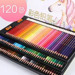 Бриз 120 Цвета масляные цветные карандаши комплект Художник картины (высокое качество) Цвет карандаш для школы рисования принадлежности для