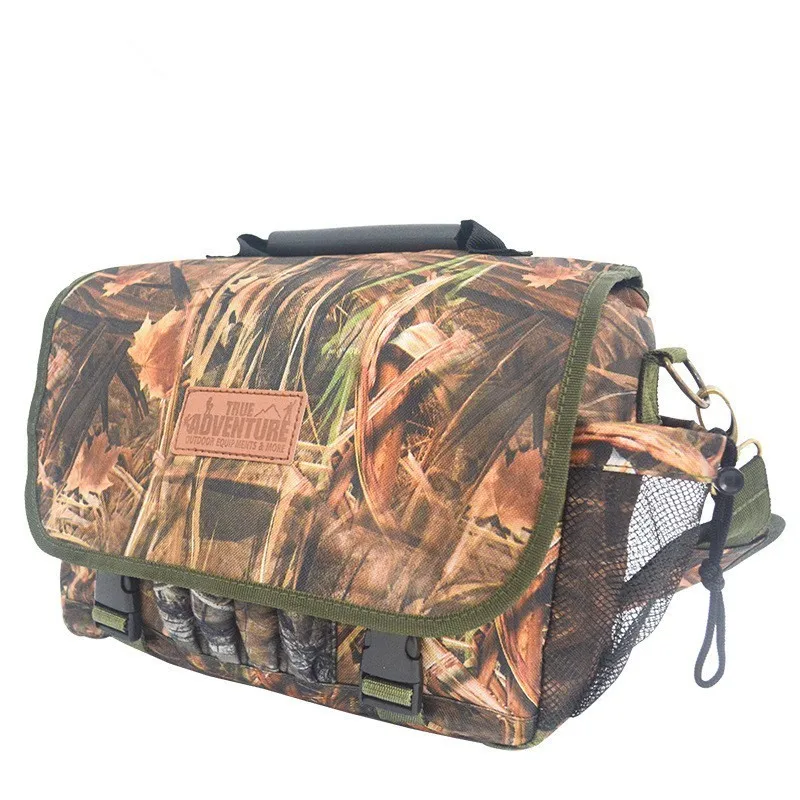 

Field Hunting Fishing Camo Shoulder Bag Men Women Outdoor Climbing Riding Training Waterproof Tactical Handbag Accessory Pouch