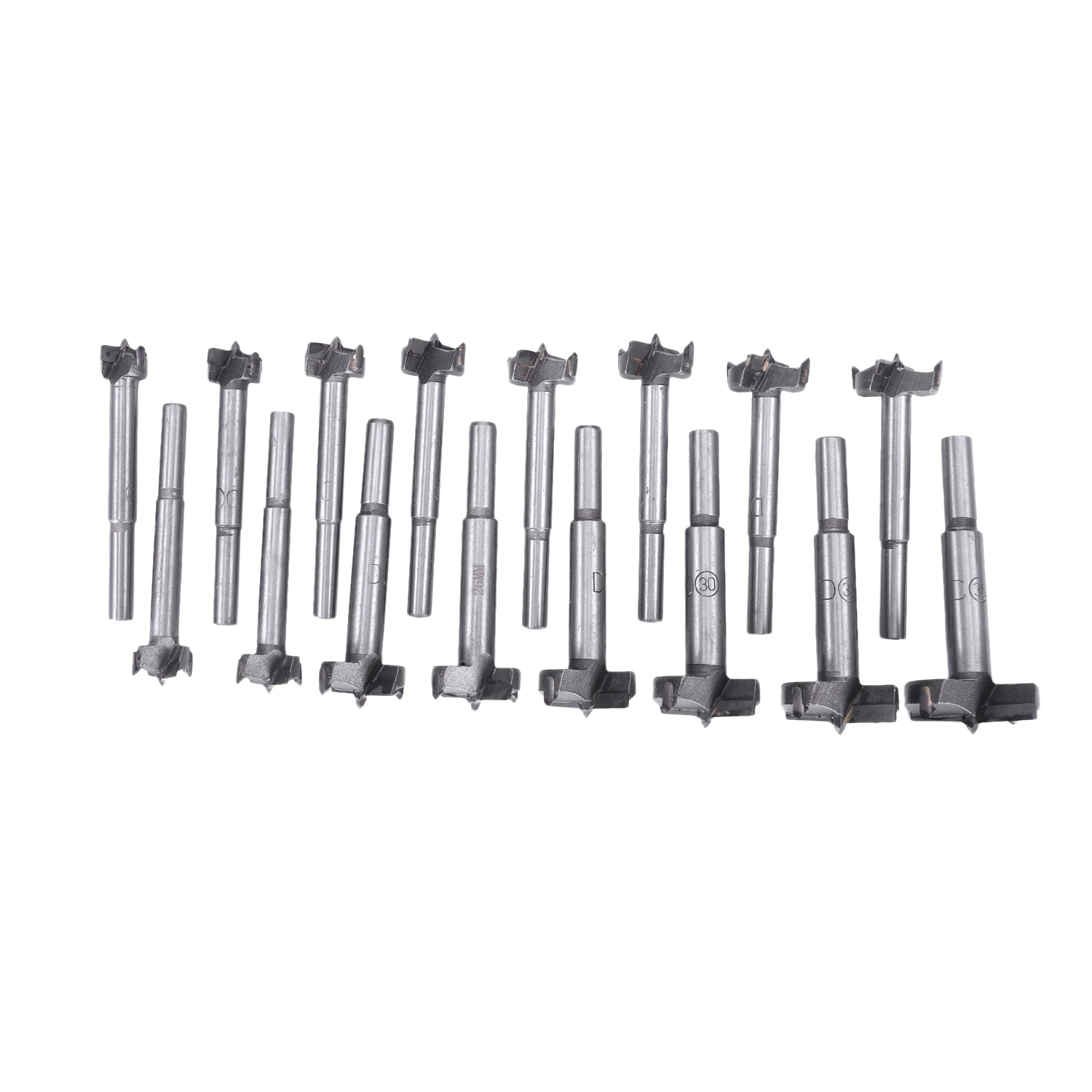 

New 16pcs/Set Core Drill Bits Professional Forstner Woodworking Hole Saw Wood Cutter For Rotary Tools 15-35mm