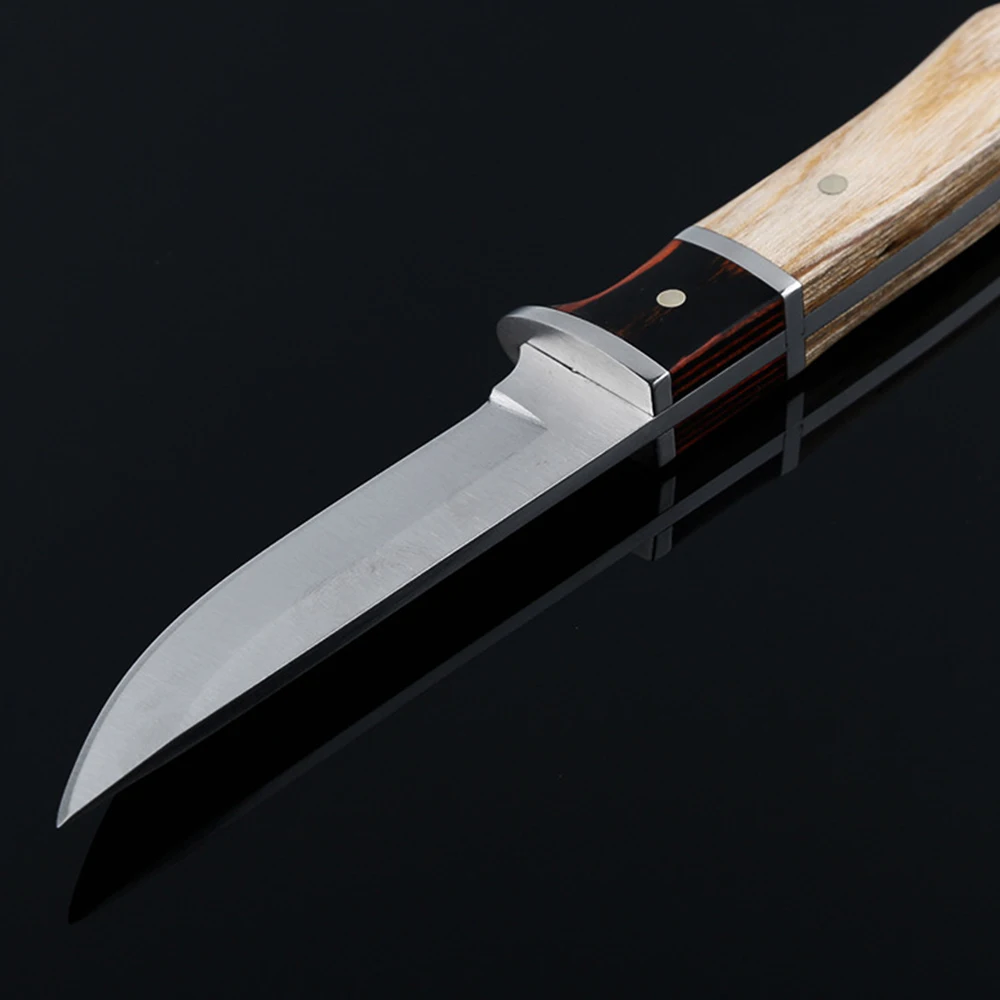 Супер PDR нож Couteau CYHWD87 открытый фиксированный из нержавеющей стали Дамасские