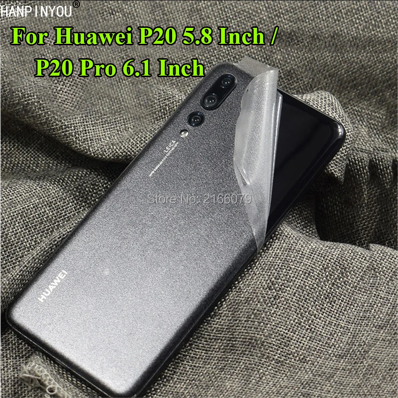 Для huawei P20 5 8 &quot/P20 Pro 6 1&quot Полное покрытие задней части корпуса из углеродного